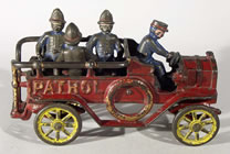 KENTON ORIGINAL FIRE PATROL CAST IRON ANTIQUE TOY NR